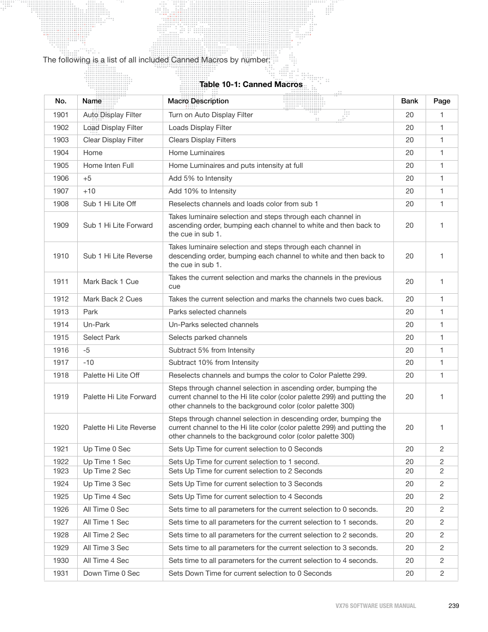 PRG Vx76 User Manual 3.6 User Manual | Page 255 / 418