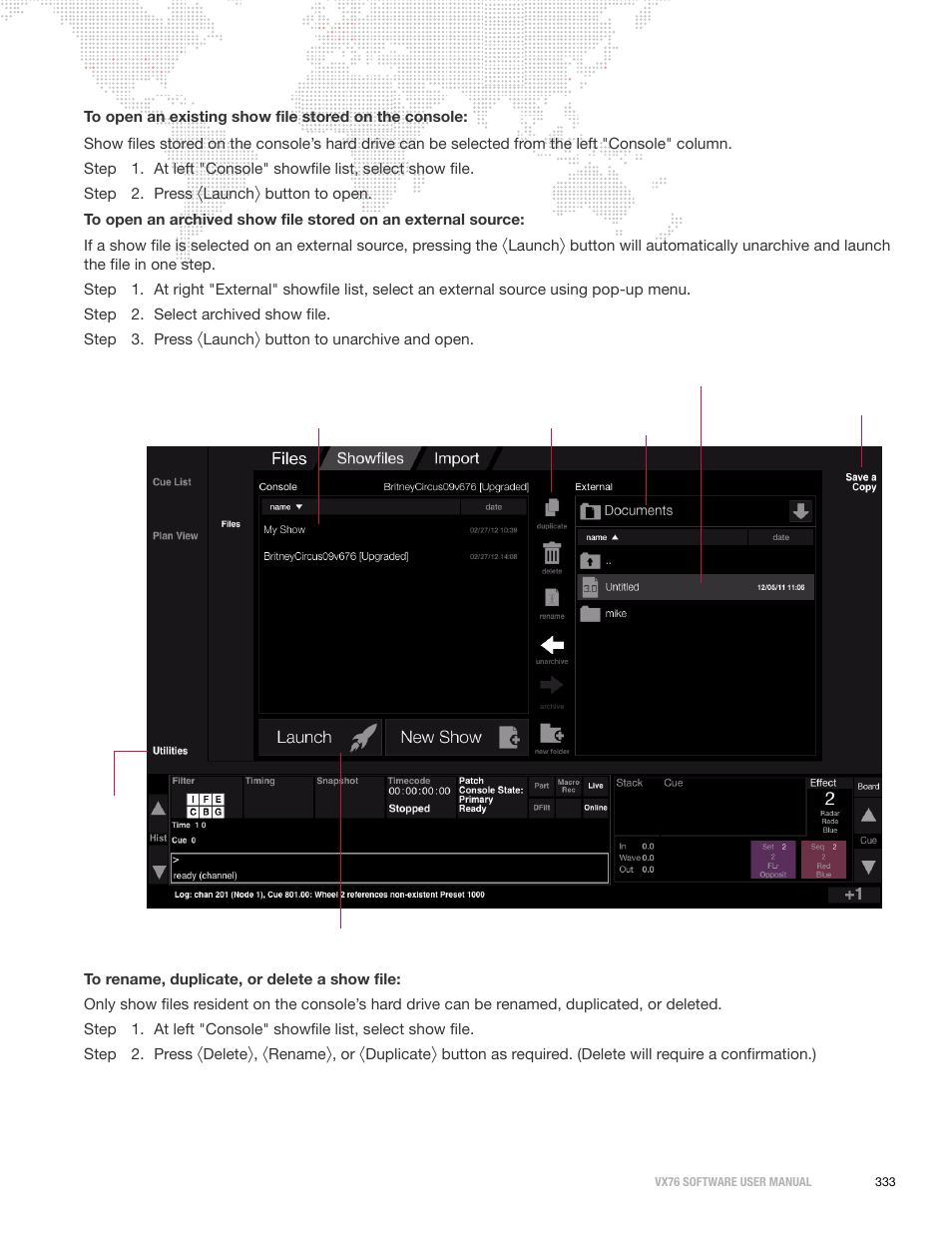 PRG Vx76 User Manual 3.6 User Manual | Page 349 / 418