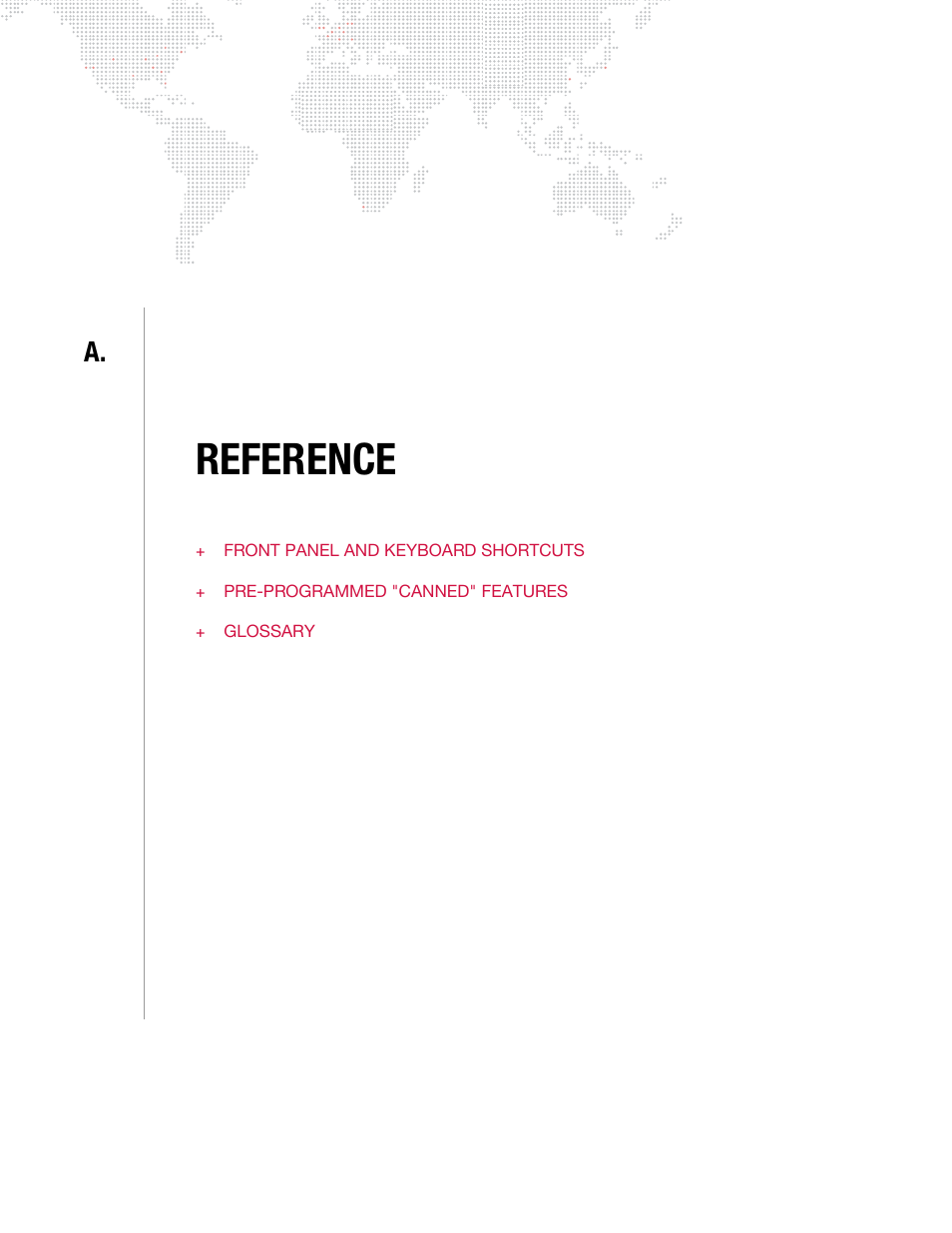 Reference, Appendix a. reference | PRG Vx76 User Manual 3.6 User Manual | Page 387 / 418
