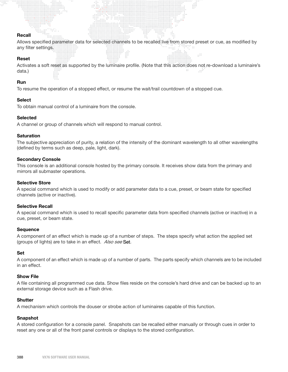 PRG Vx76 User Manual 3.6 User Manual | Page 404 / 418