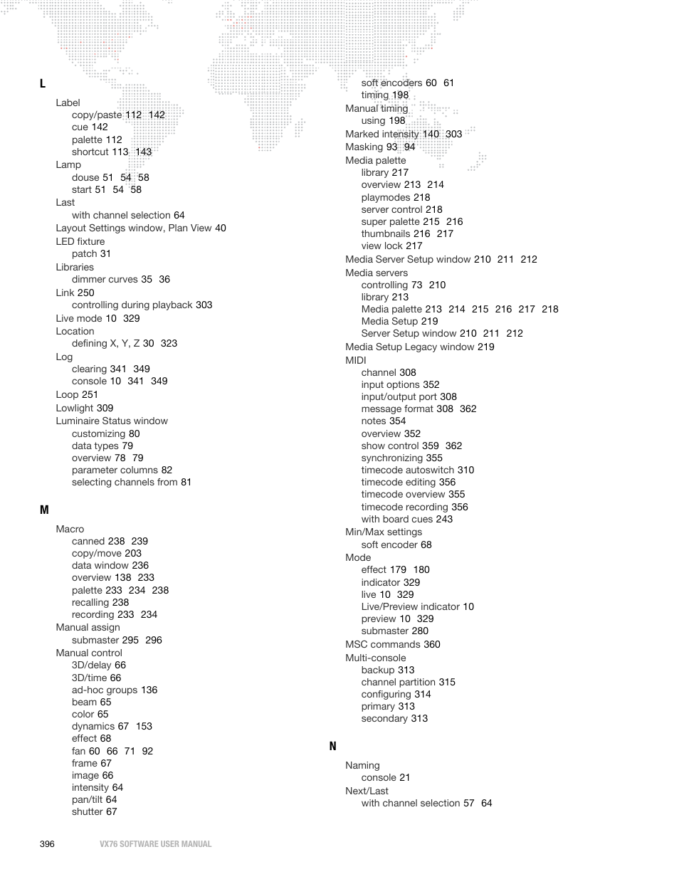 PRG Vx76 User Manual 3.6 User Manual | Page 412 / 418