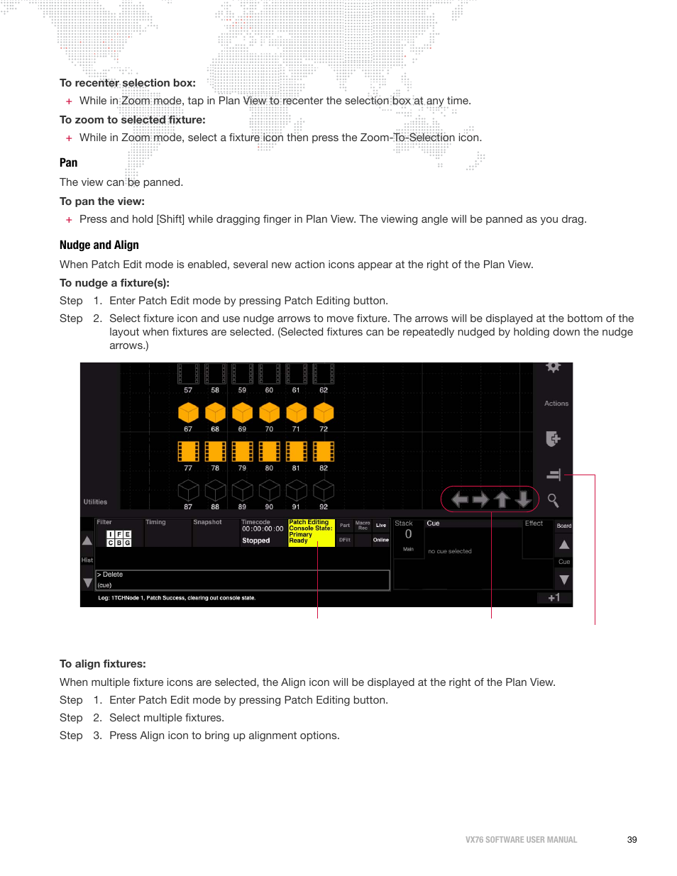 Nudge and align, Pan nudge and align | PRG Vx76 User Manual 3.6 User Manual | Page 55 / 418