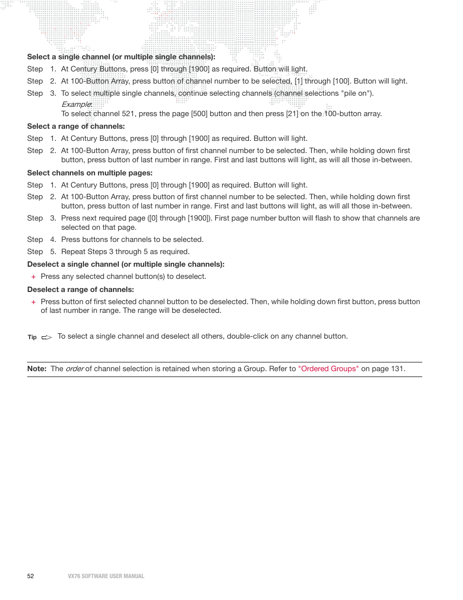 PRG Vx76 User Manual 3.6 User Manual | Page 68 / 418