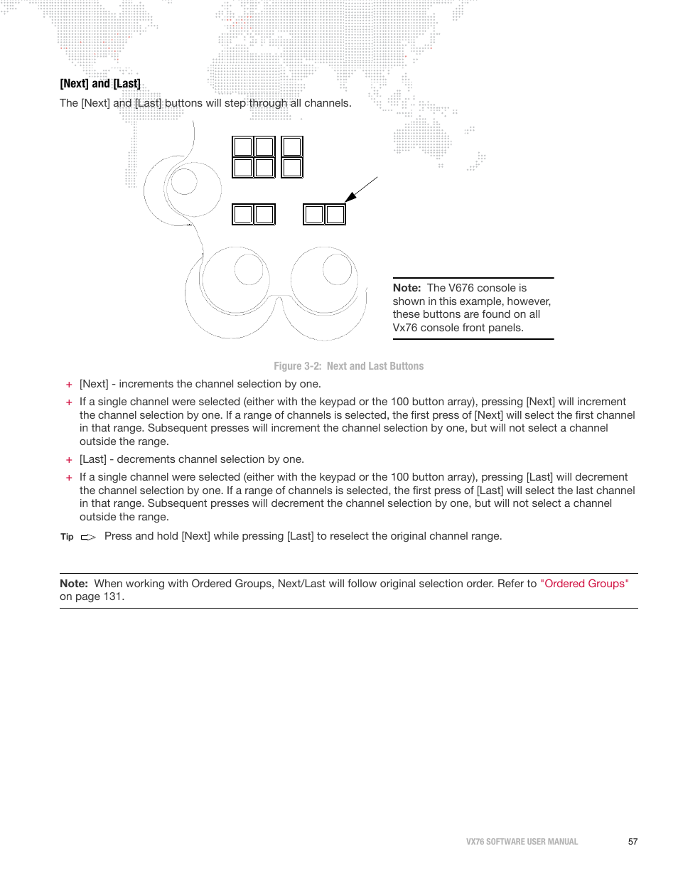 Next] and [last | PRG Vx76 User Manual 3.6 User Manual | Page 73 / 418