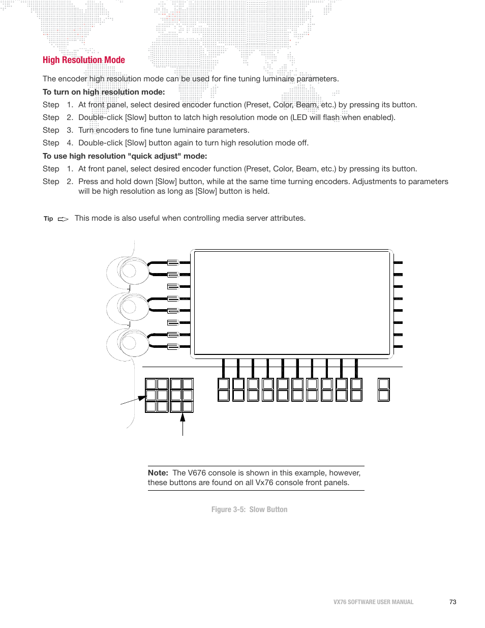 High resolution mode | PRG Vx76 User Manual 3.6 User Manual | Page 89 / 418