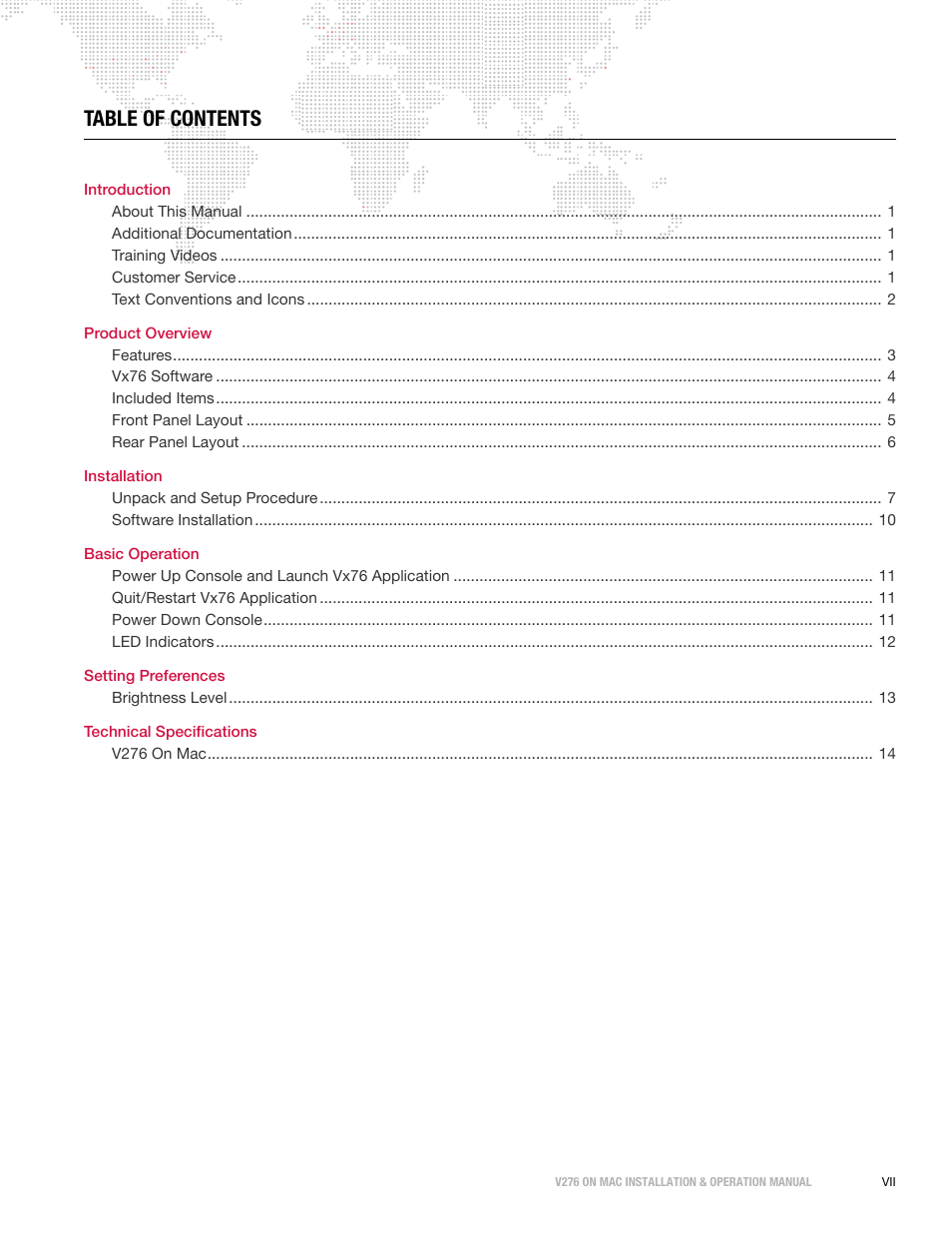 PRG V276 Installation & Operation Manual User Manual | Page 9 / 28