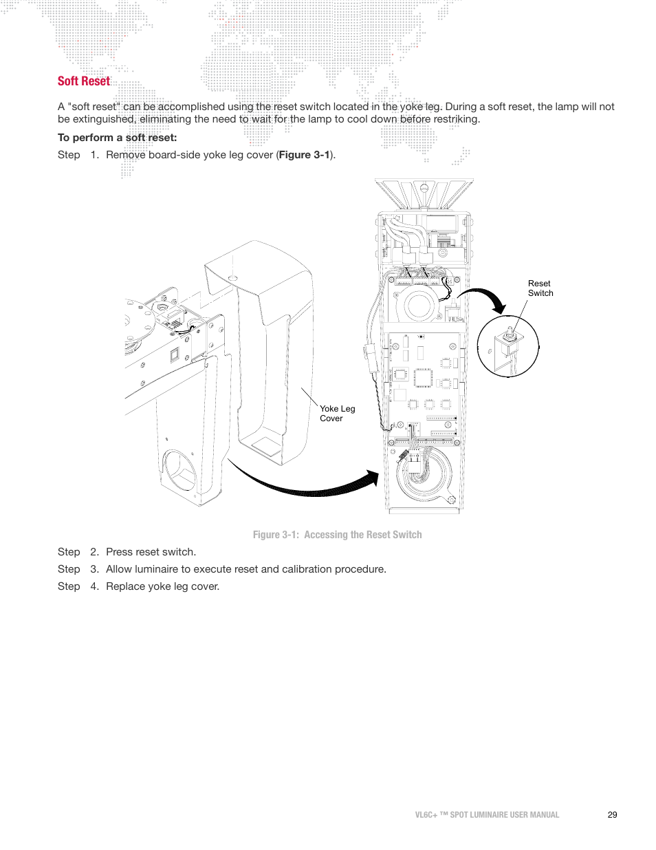 Soft reset | PRG VL6C+ User Manual | Page 37 / 70