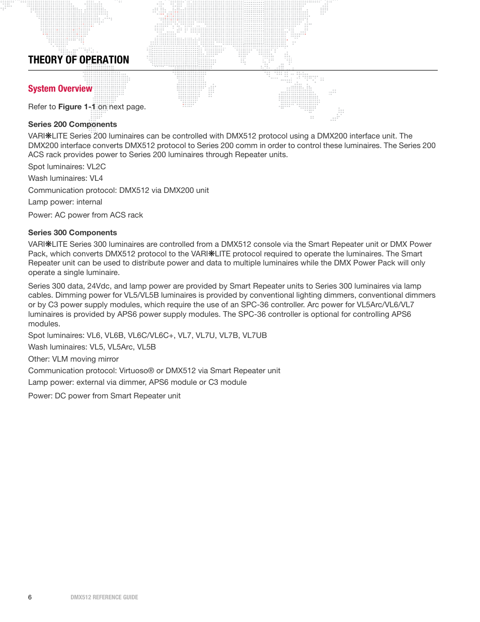 Theory of operation, System overview | PRG DMX Reference Guide 5.4 User Manual | Page 14 / 166