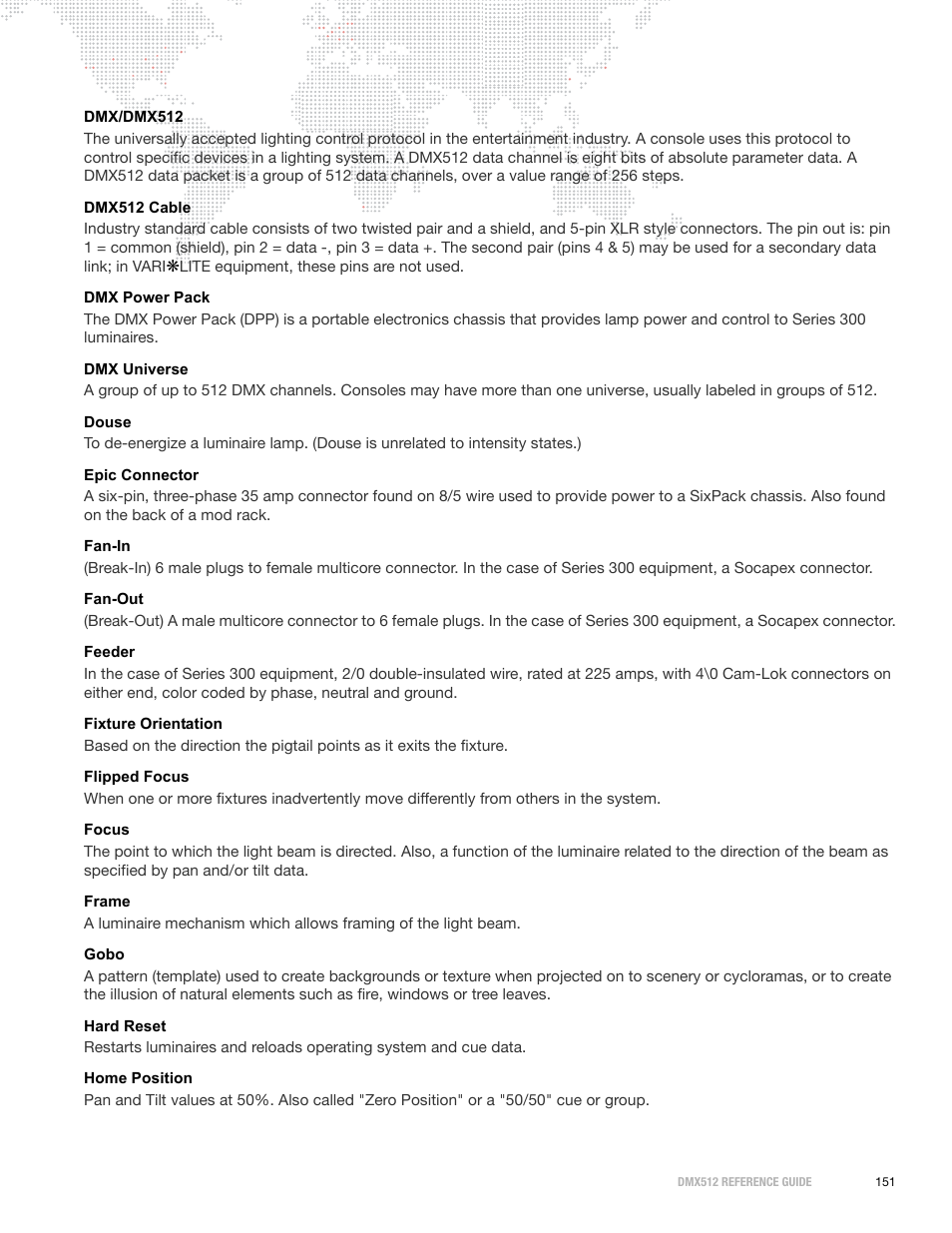 PRG DMX Reference Guide 5.4 User Manual | Page 159 / 166