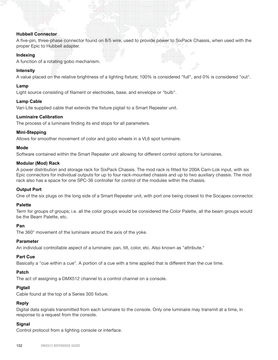 PRG DMX Reference Guide 5.4 User Manual | Page 160 / 166