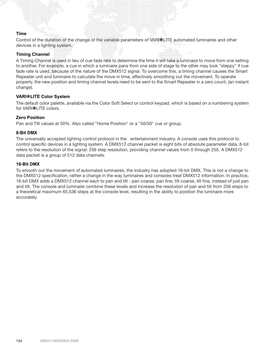 PRG DMX Reference Guide 5.4 User Manual | Page 162 / 166