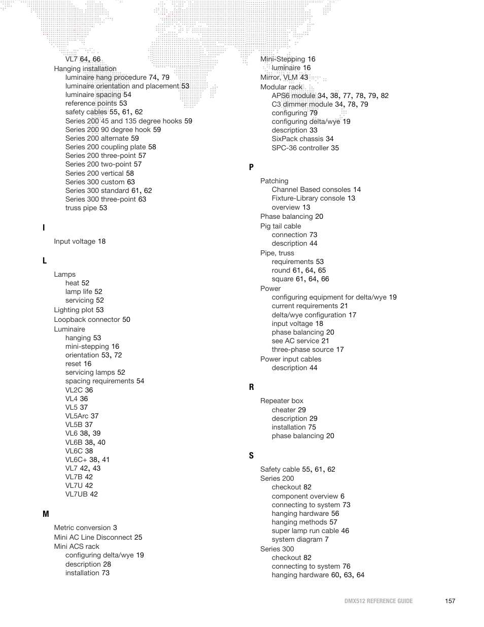 PRG DMX Reference Guide 5.4 User Manual | Page 165 / 166