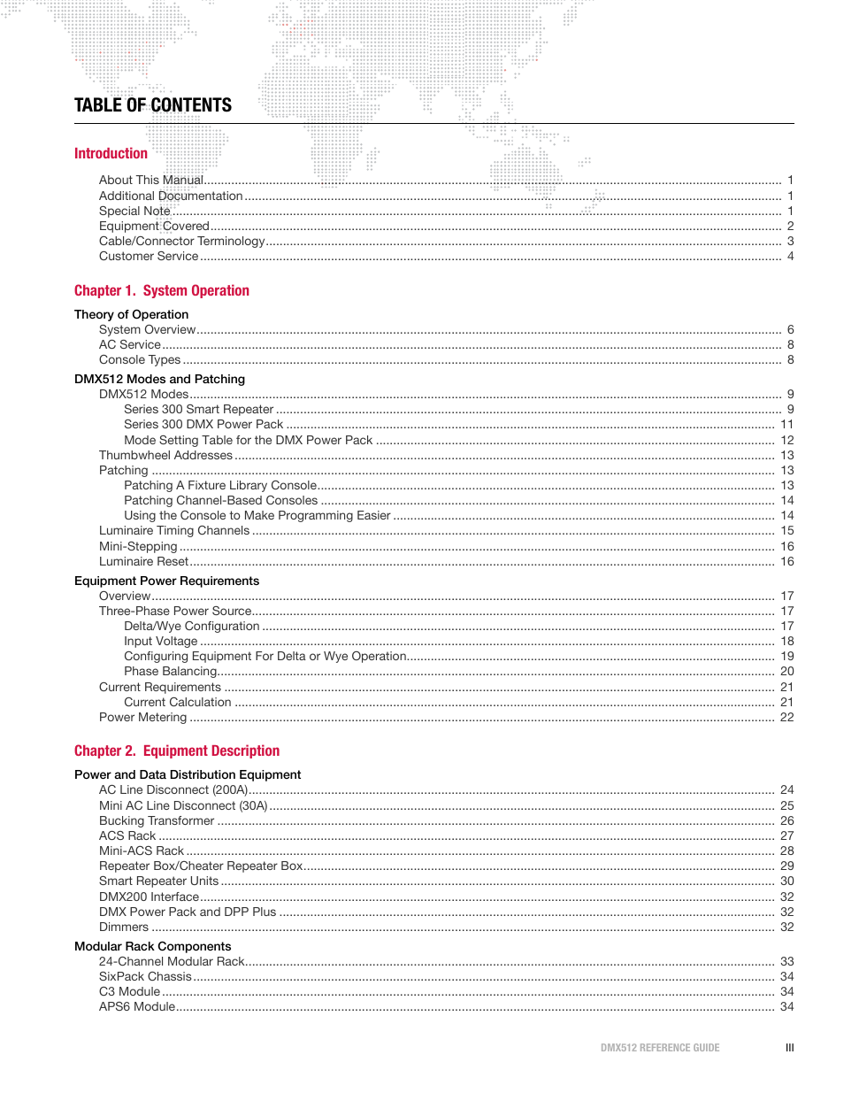 PRG DMX Reference Guide 5.4 User Manual | Page 5 / 166