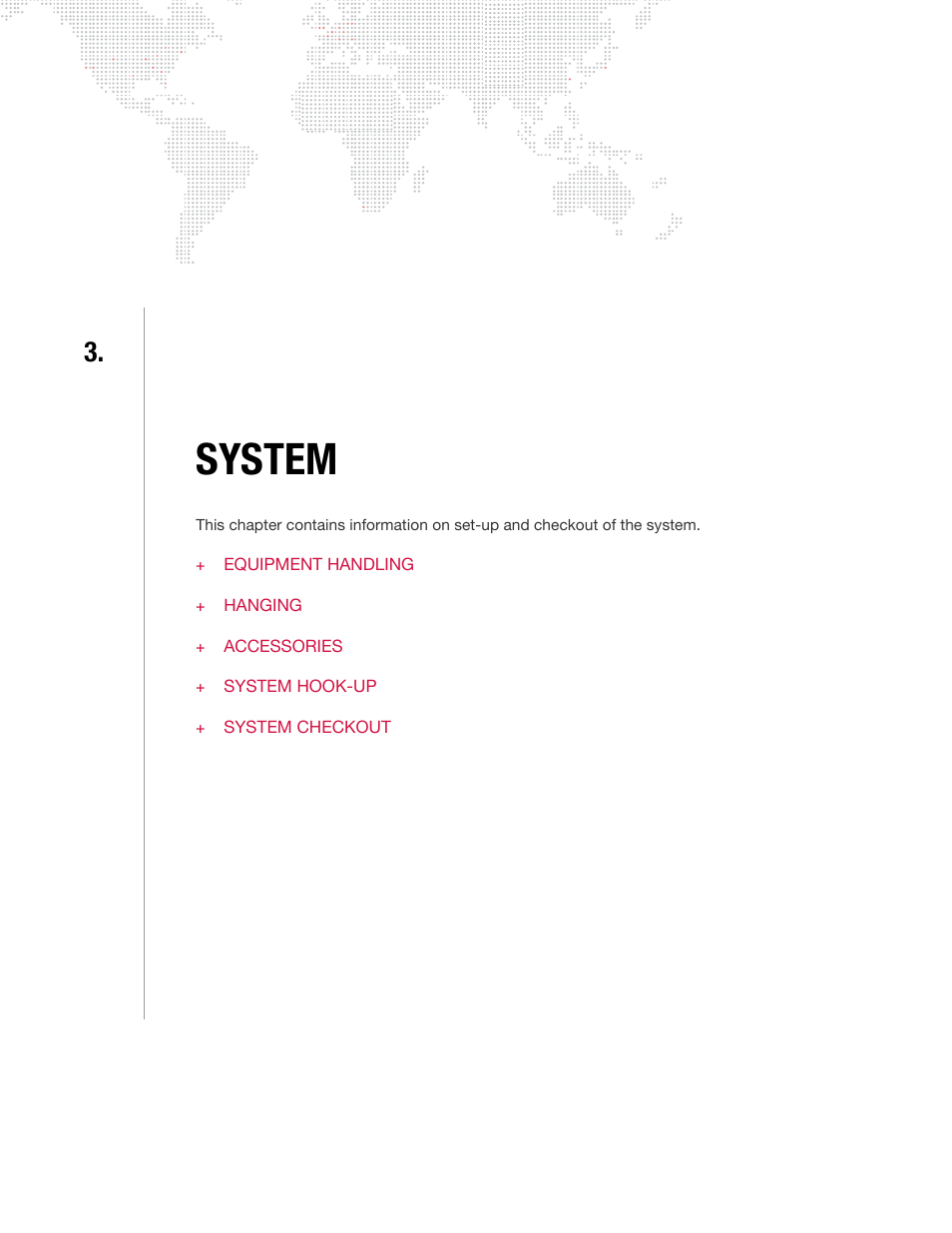 System, Chapter 3. system | PRG DMX Reference Guide 5.4 User Manual | Page 59 / 166