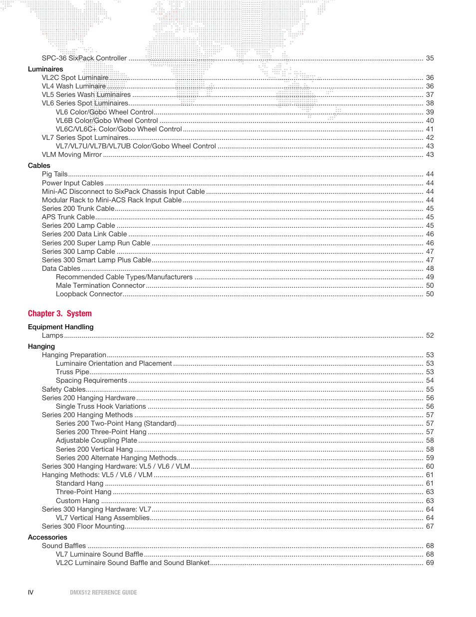 PRG DMX Reference Guide 5.4 User Manual | Page 6 / 166