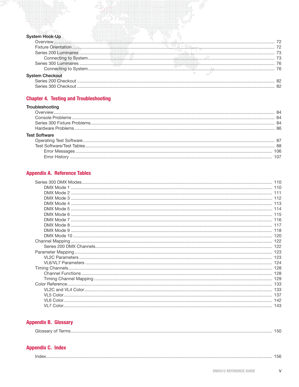 PRG DMX Reference Guide 5.4 User Manual | Page 7 / 166