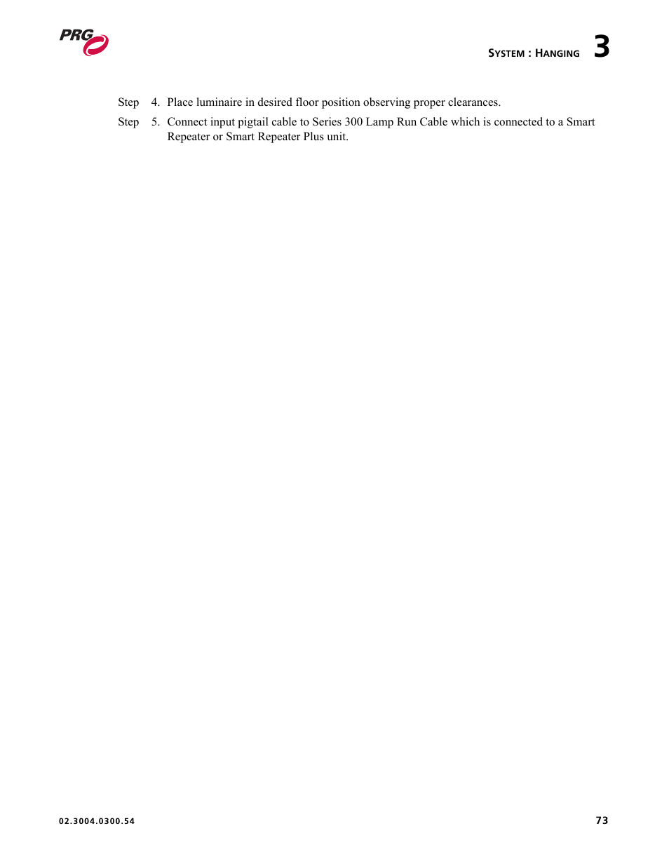 PRG Controlling VARI-LITE Equipment Using DMX 512 User Manual | Page 81 / 176