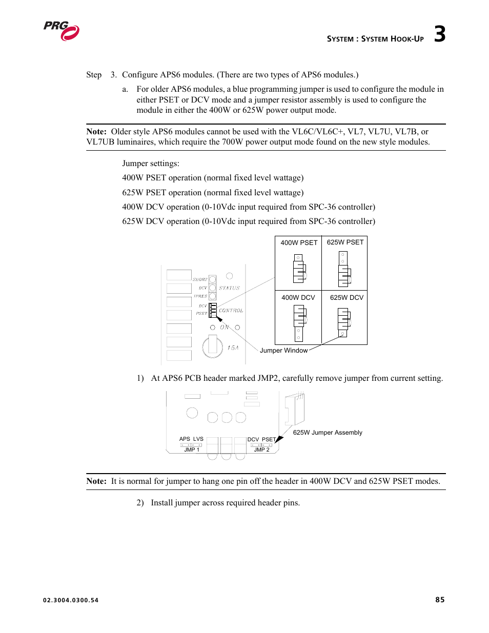 PRG Controlling VARI-LITE Equipment Using DMX 512 User Manual | Page 93 / 176
