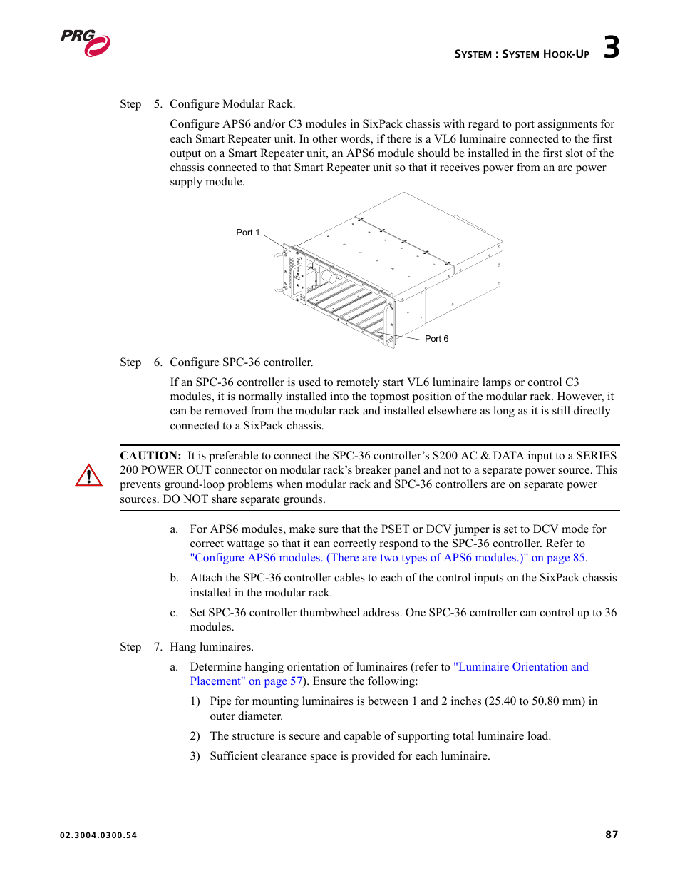 PRG Controlling VARI-LITE Equipment Using DMX 512 User Manual | Page 95 / 176
