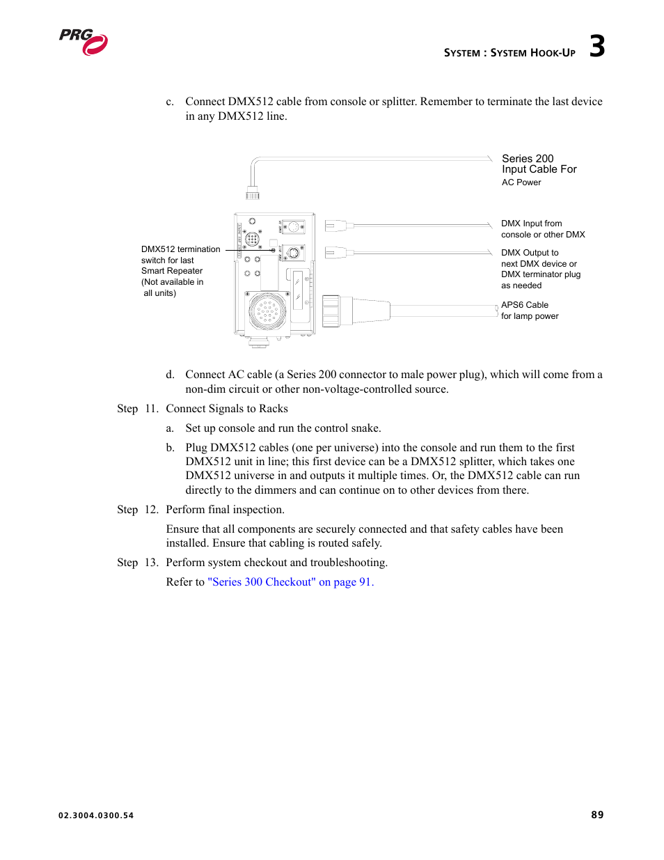 PRG Controlling VARI-LITE Equipment Using DMX 512 User Manual | Page 97 / 176