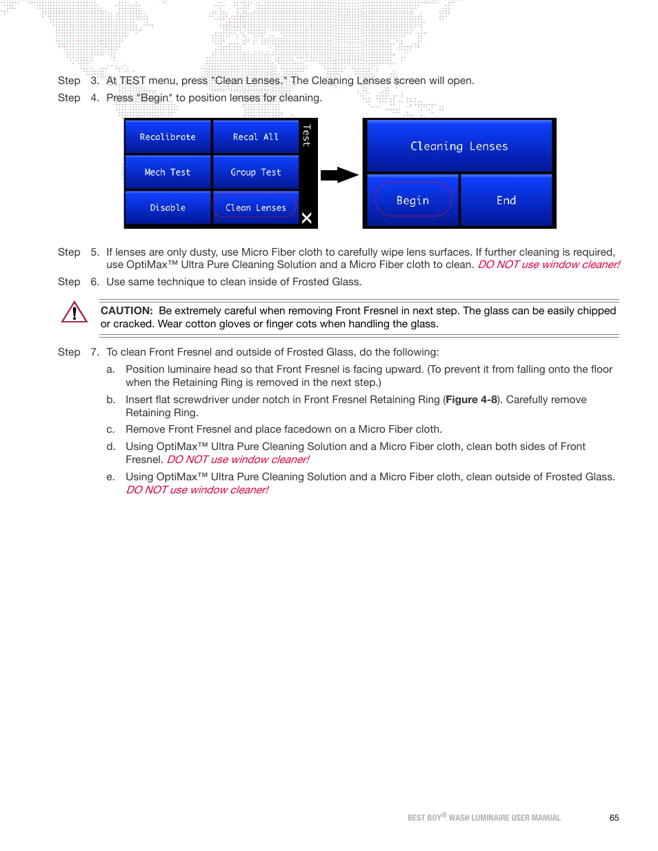 PRG Best Boy Wash User Manual User Manual | Page 73 / 92