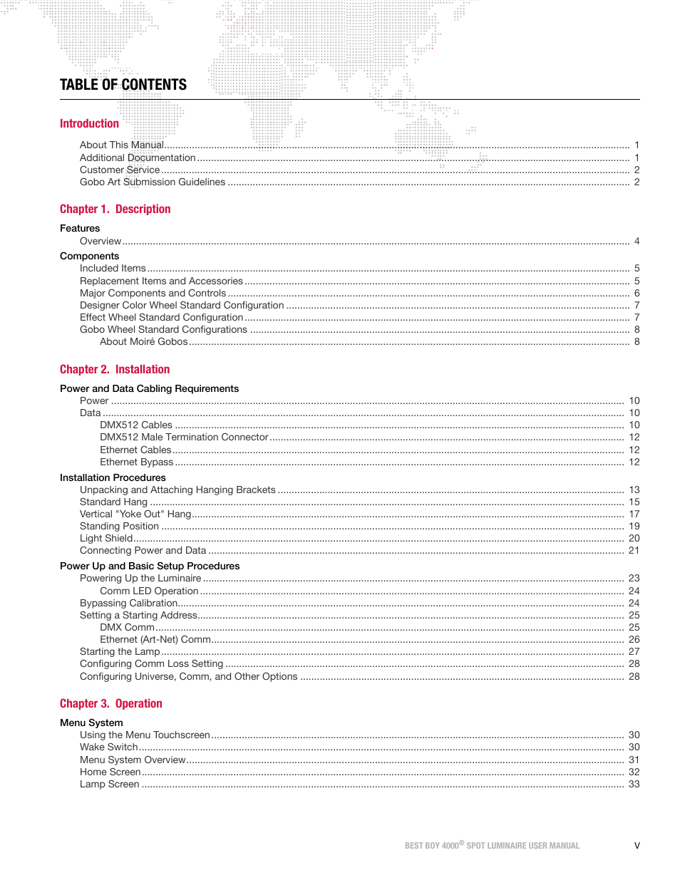 PRG Best Boy 4000 User Manual User Manual | Page 7 / 102