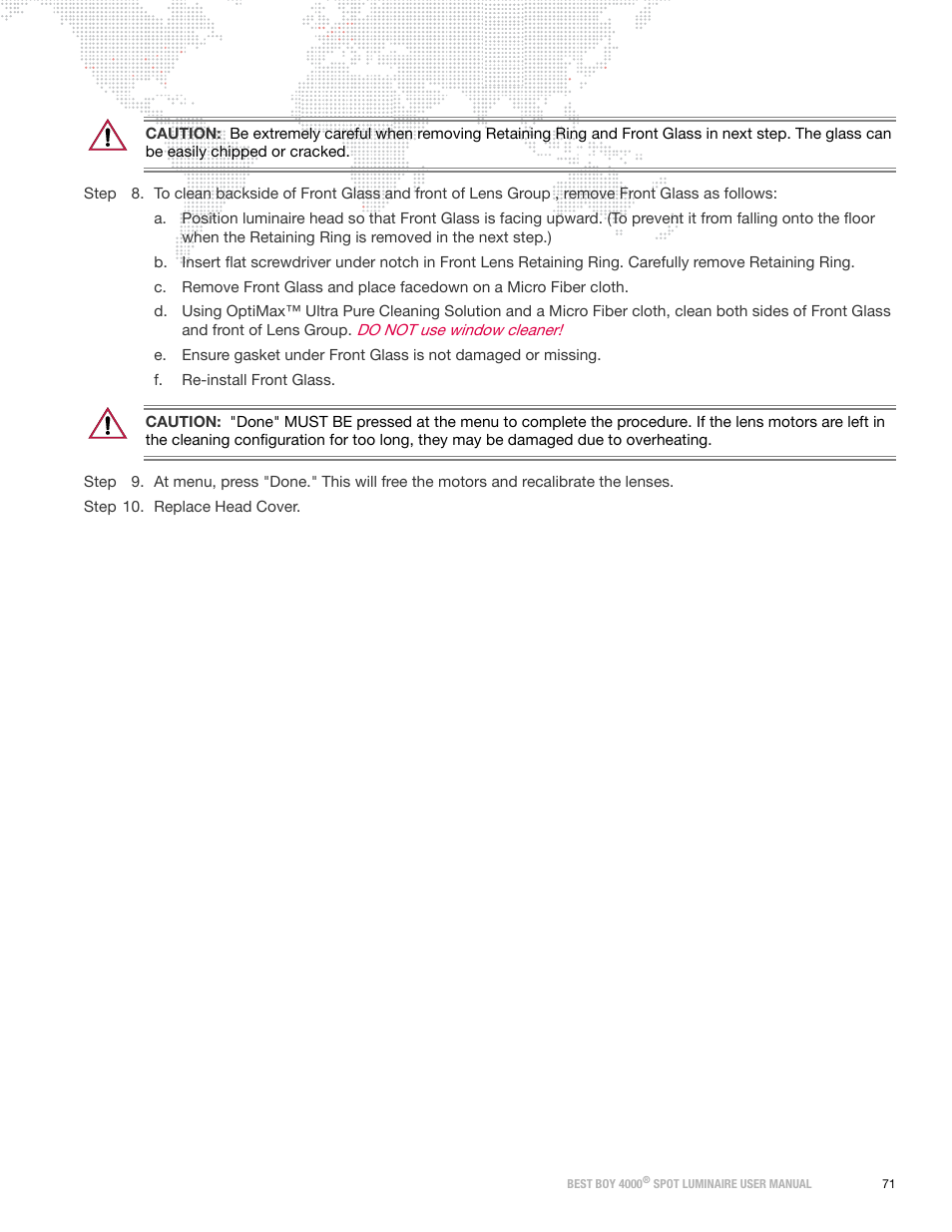 PRG Best Boy 4000 User Manual User Manual | Page 79 / 102