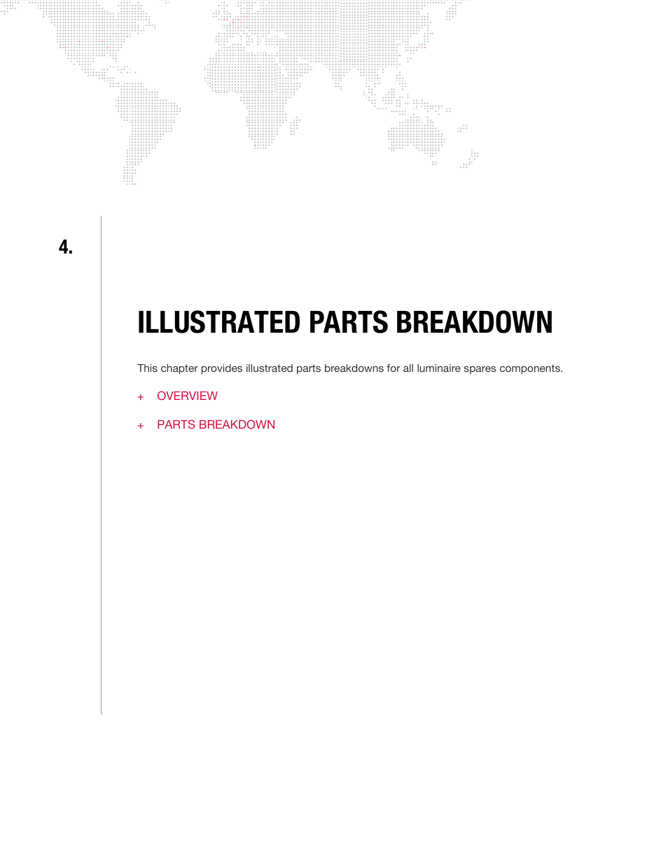 Illustrated parts breakdown, Chapter 4. illustrated parts breakdown | PRG Best Boy Field Service Manual User Manual | Page 103 / 120