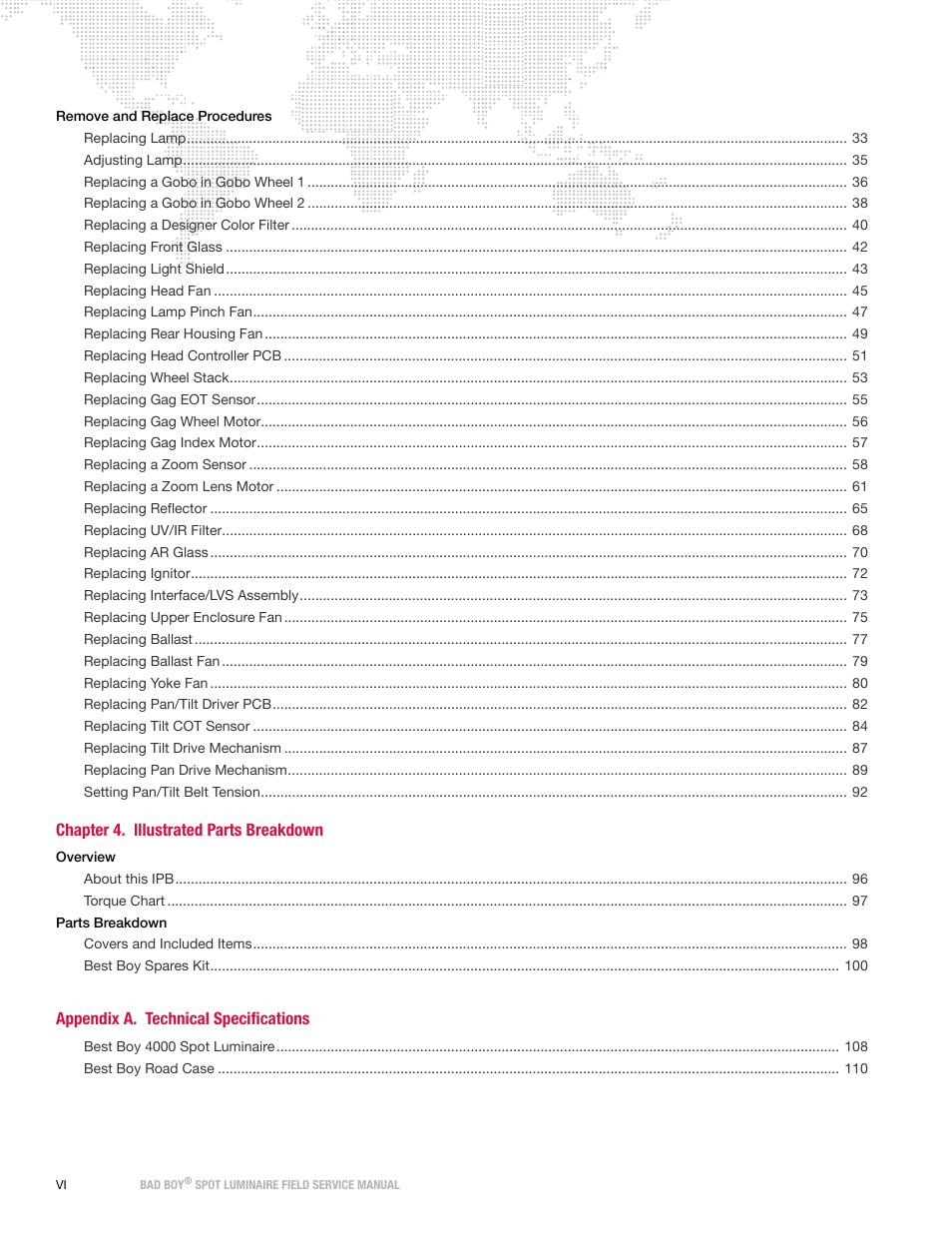 PRG Best Boy Field Service Manual User Manual | Page 8 / 120