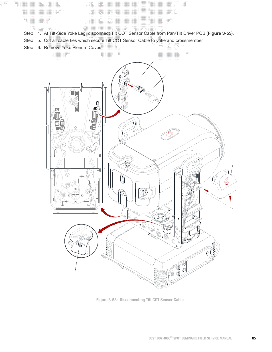 Tilt pan | PRG Best Boy Field Service Manual User Manual | Page 93 / 120