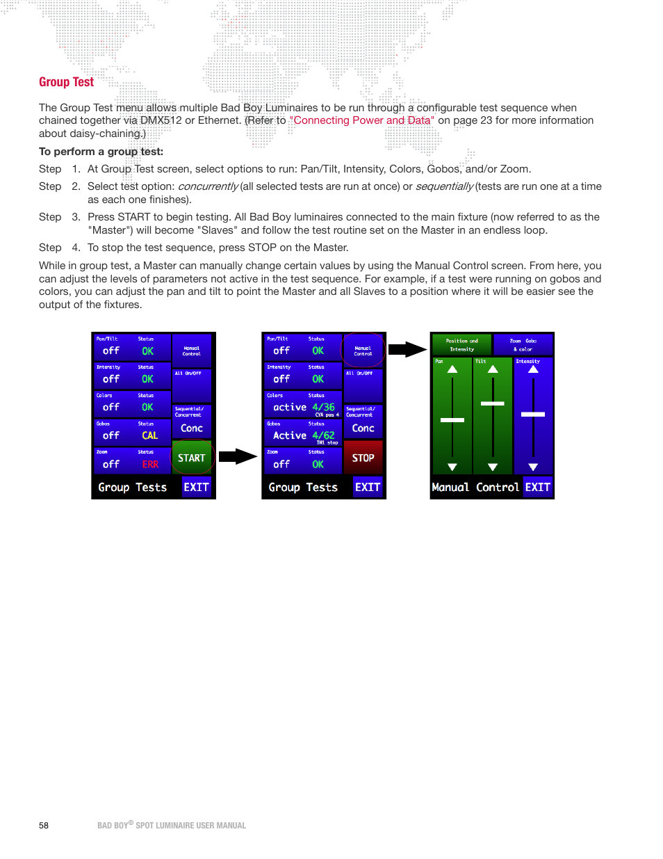 Group test | PRG Bad Boy User Manual 1.6 User Manual | Page 66 / 104