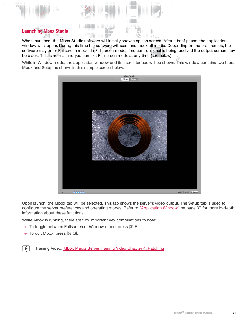 Launching mbox studio | PRG Mbox Studio Manual 3.9 User Manual | Page 29 / 158