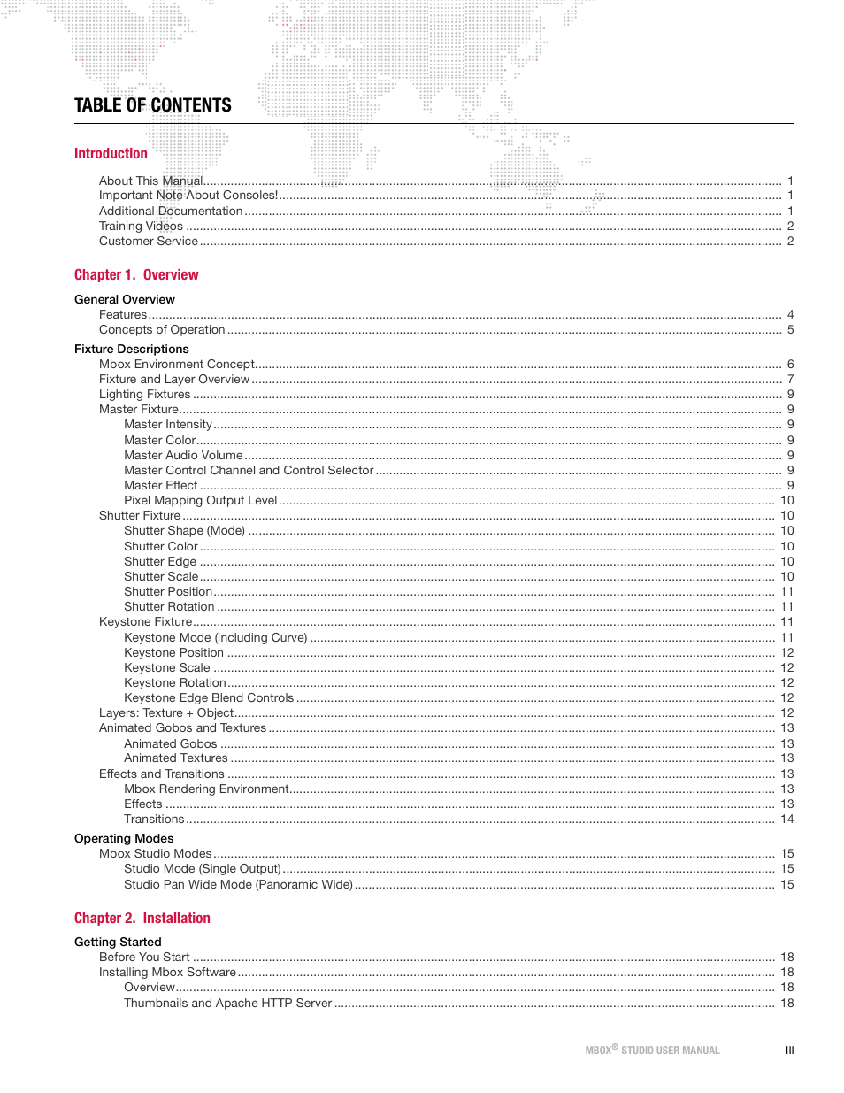 PRG Mbox Studio Manual 3.9 User Manual | Page 3 / 158