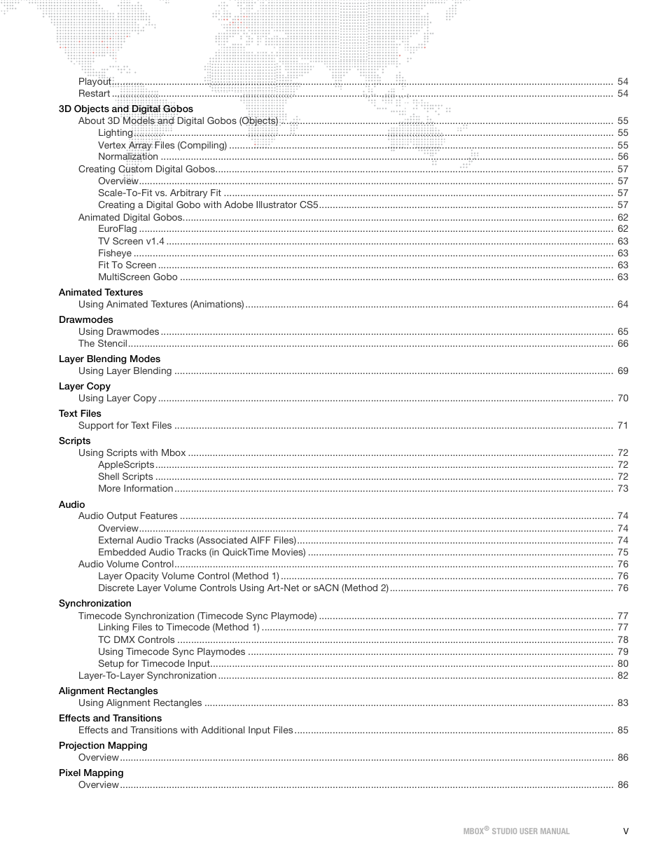 PRG Mbox Studio Manual 3.9 User Manual | Page 5 / 158