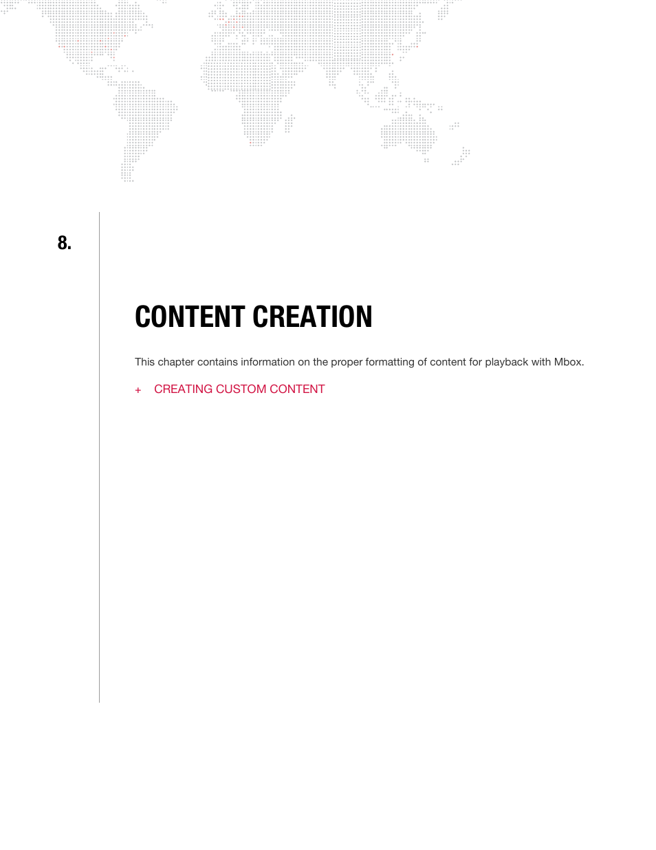Content creation, Chapter 8. content creation | PRG Mbox Studio Manual 3.8 User Manual | Page 131 / 194