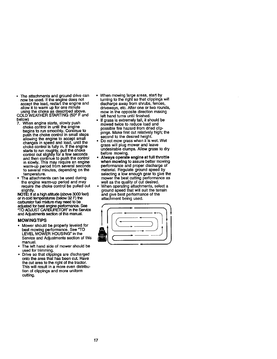Mowingtips | Craftsman 917.272233 User Manual | Page 17 / 60