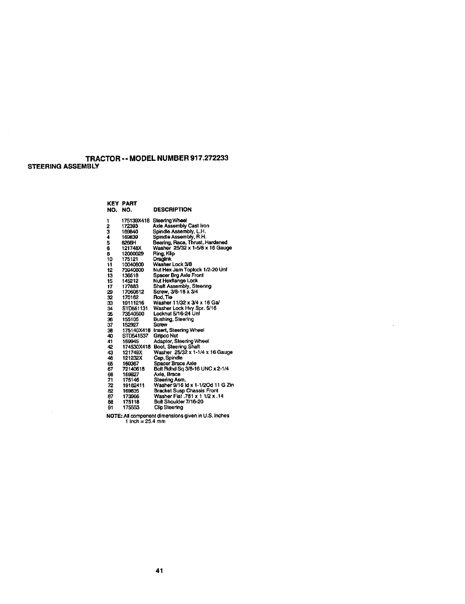 Craftsman 917.272233 User Manual | Page 41 / 60