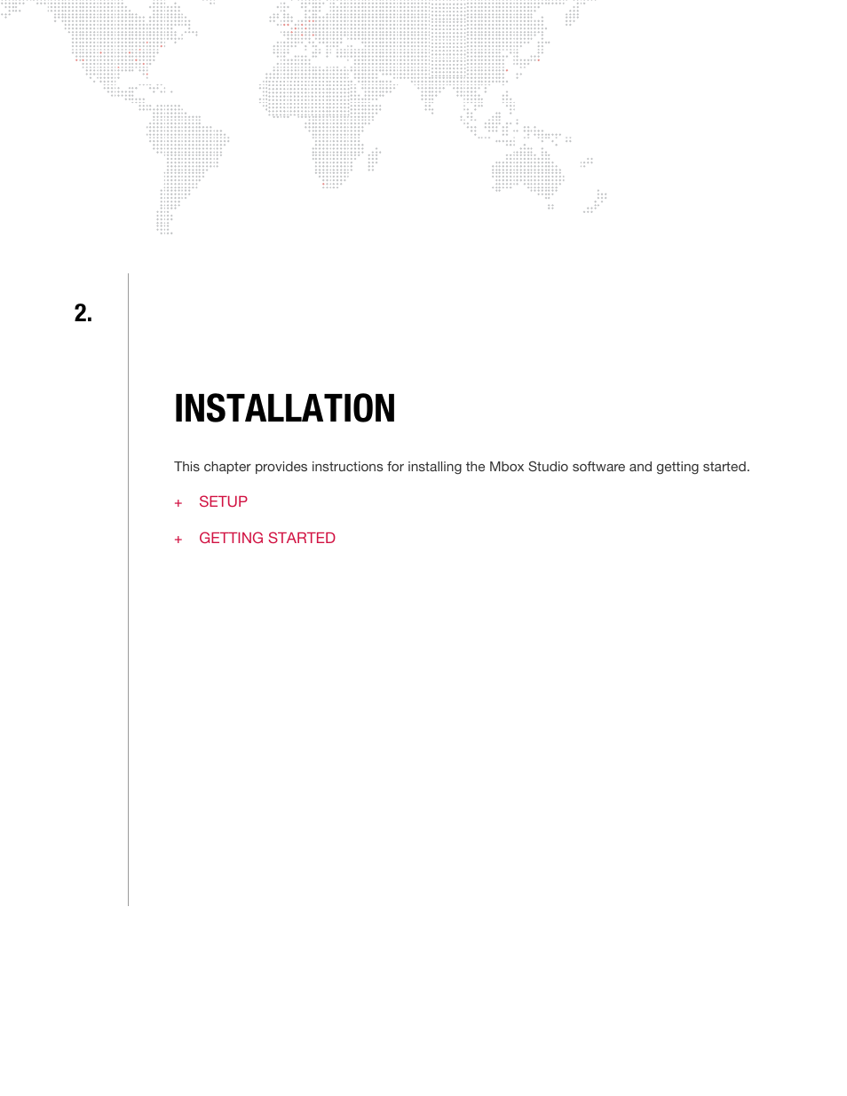 Installation, Chapter 2. installation | PRG Mbox Studio Manual v3.7 User Manual | Page 19 / 172