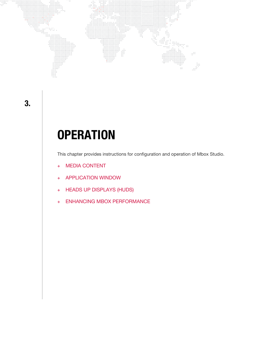 Operation, Chapter 3. operation | PRG Mbox Studio Manual v3.7 User Manual | Page 27 / 172