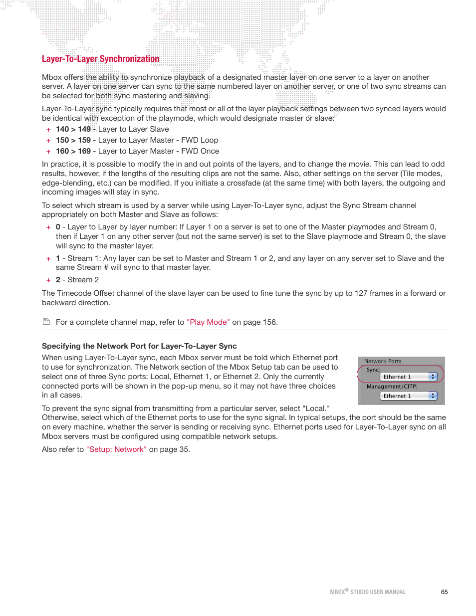 Layer-to-layer synchronization | PRG Mbox Studio Manual v3.7 User Manual | Page 73 / 172