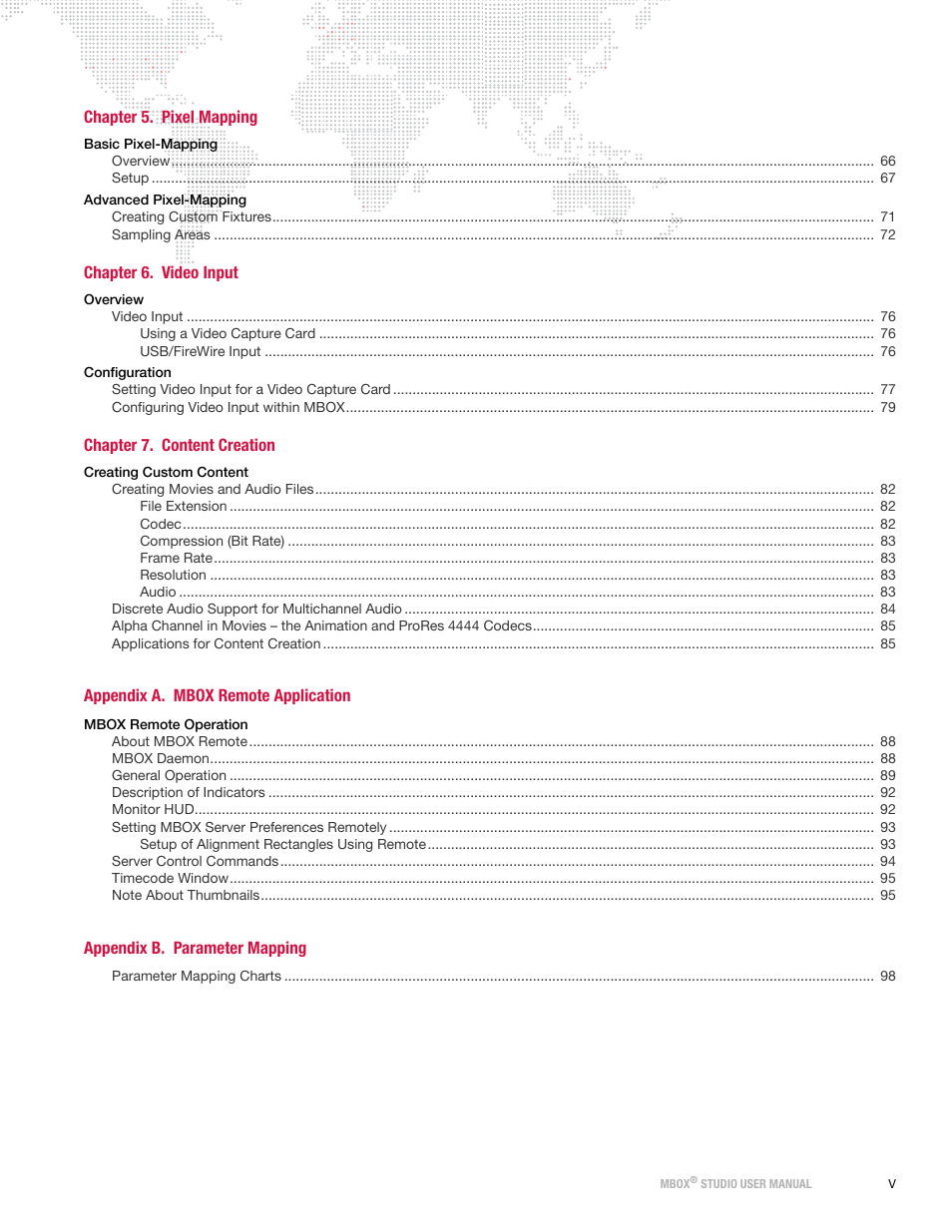 PRG Mbox Studio Manual v3.6.1 User Manual | Page 5 / 118