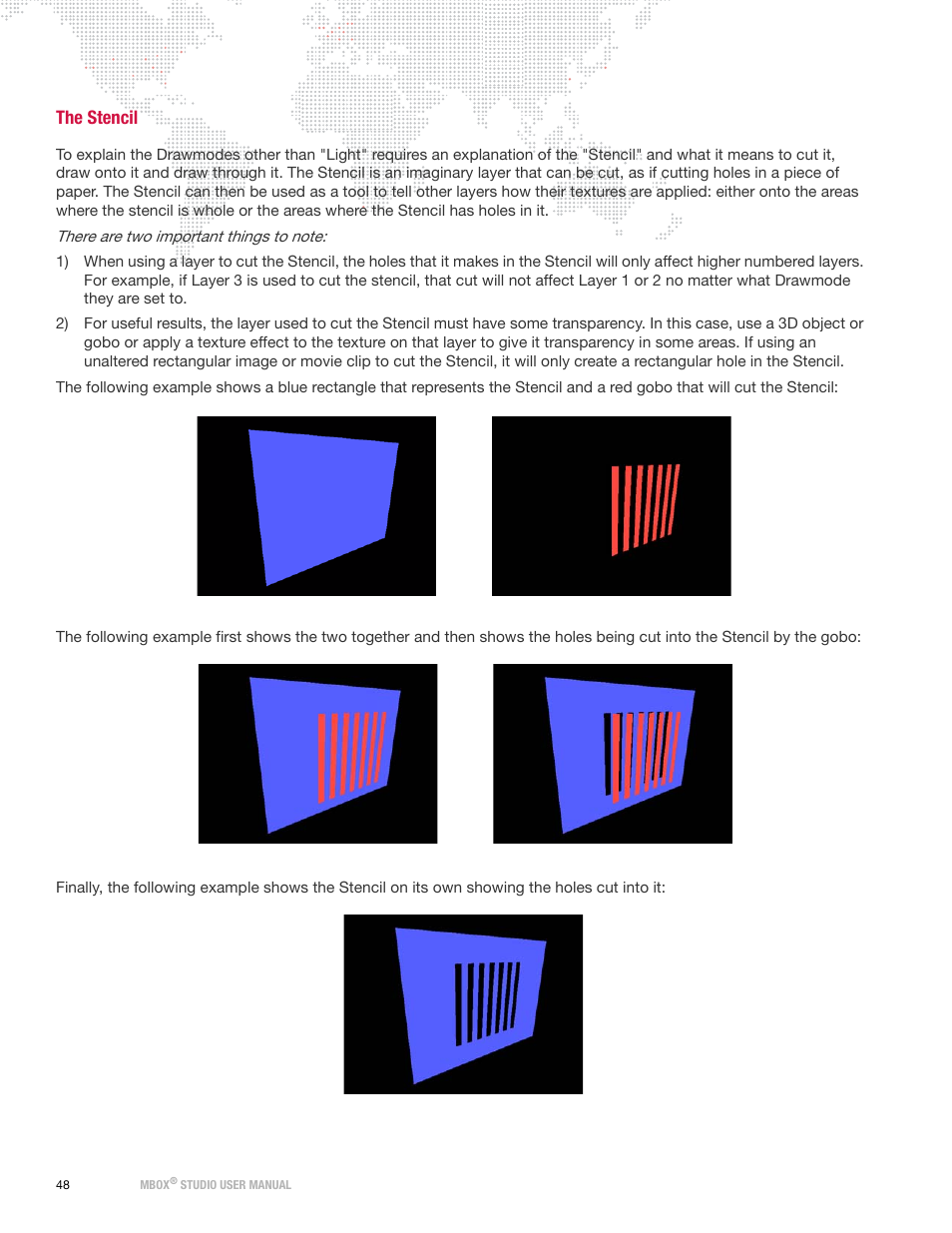 The stencil | PRG Mbox Studio Manual v3.6.1 User Manual | Page 54 / 118
