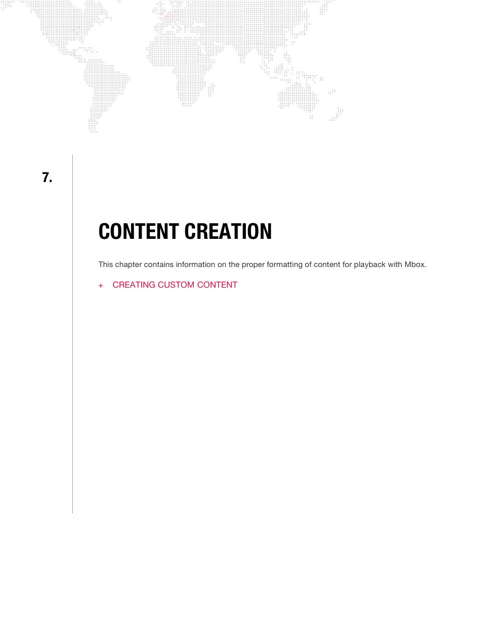 Content creation, Chapter 7. content creation | PRG Mbox Mini Manual 3.9 User Manual | Page 127 / 154