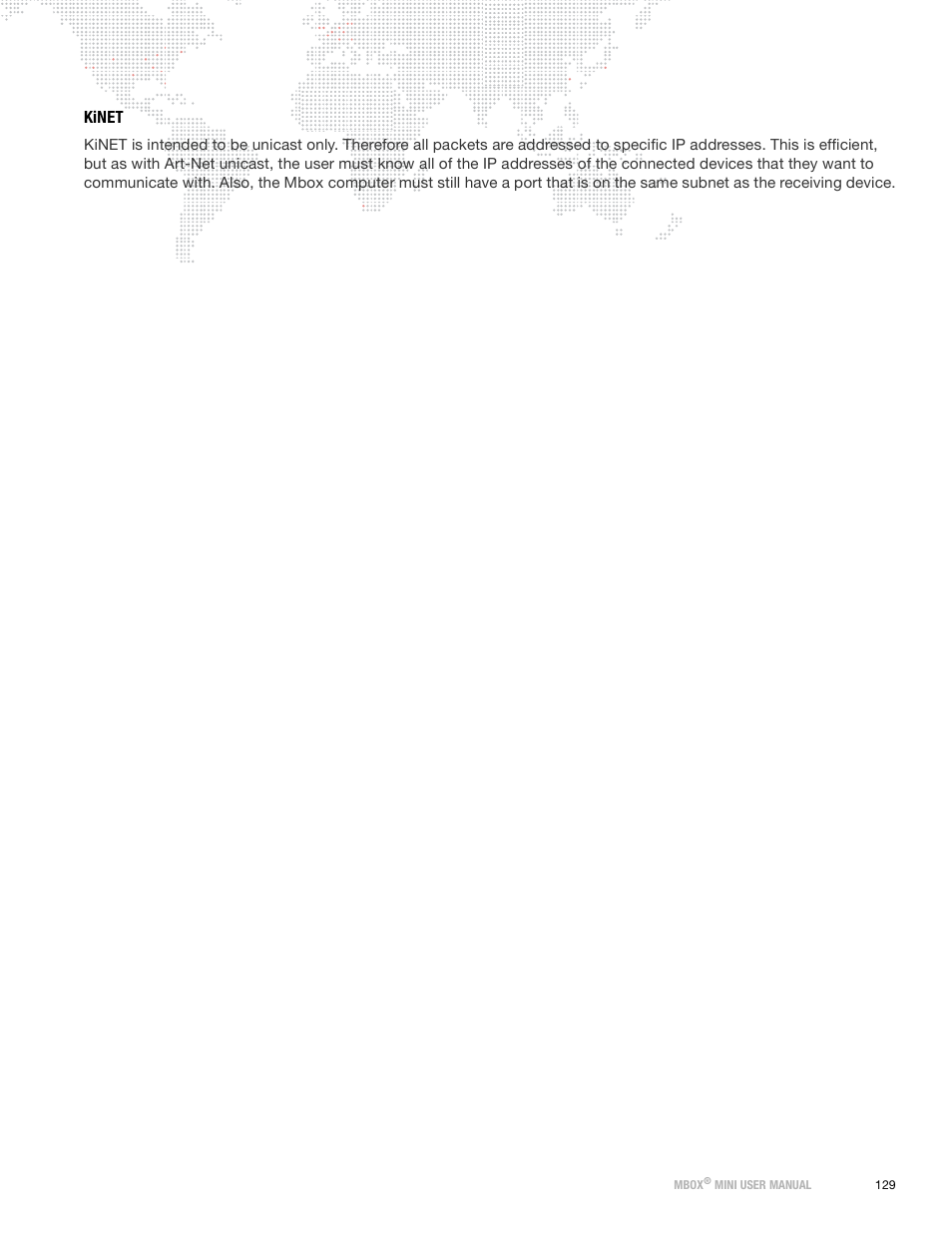 Kinet | PRG Mbox Mini Manual 3.9 User Manual | Page 137 / 154