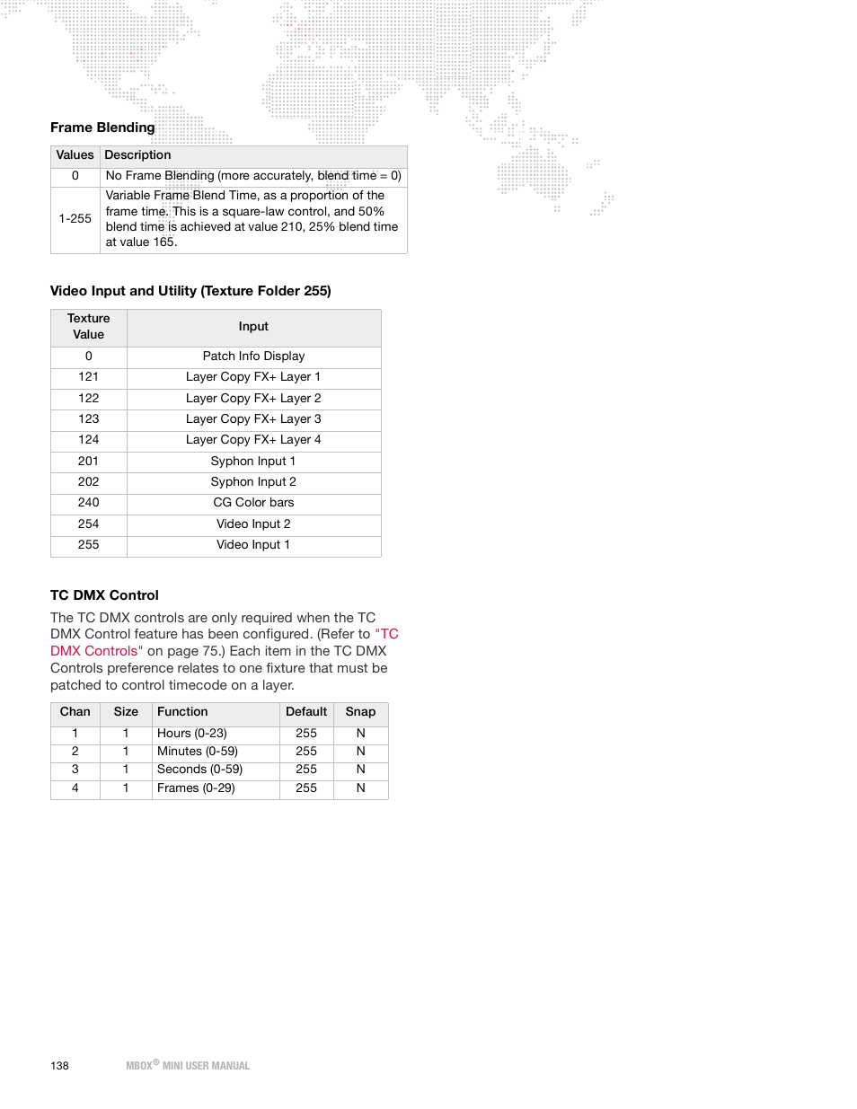Frame blending | PRG Mbox Mini Manual 3.9 User Manual | Page 146 / 154