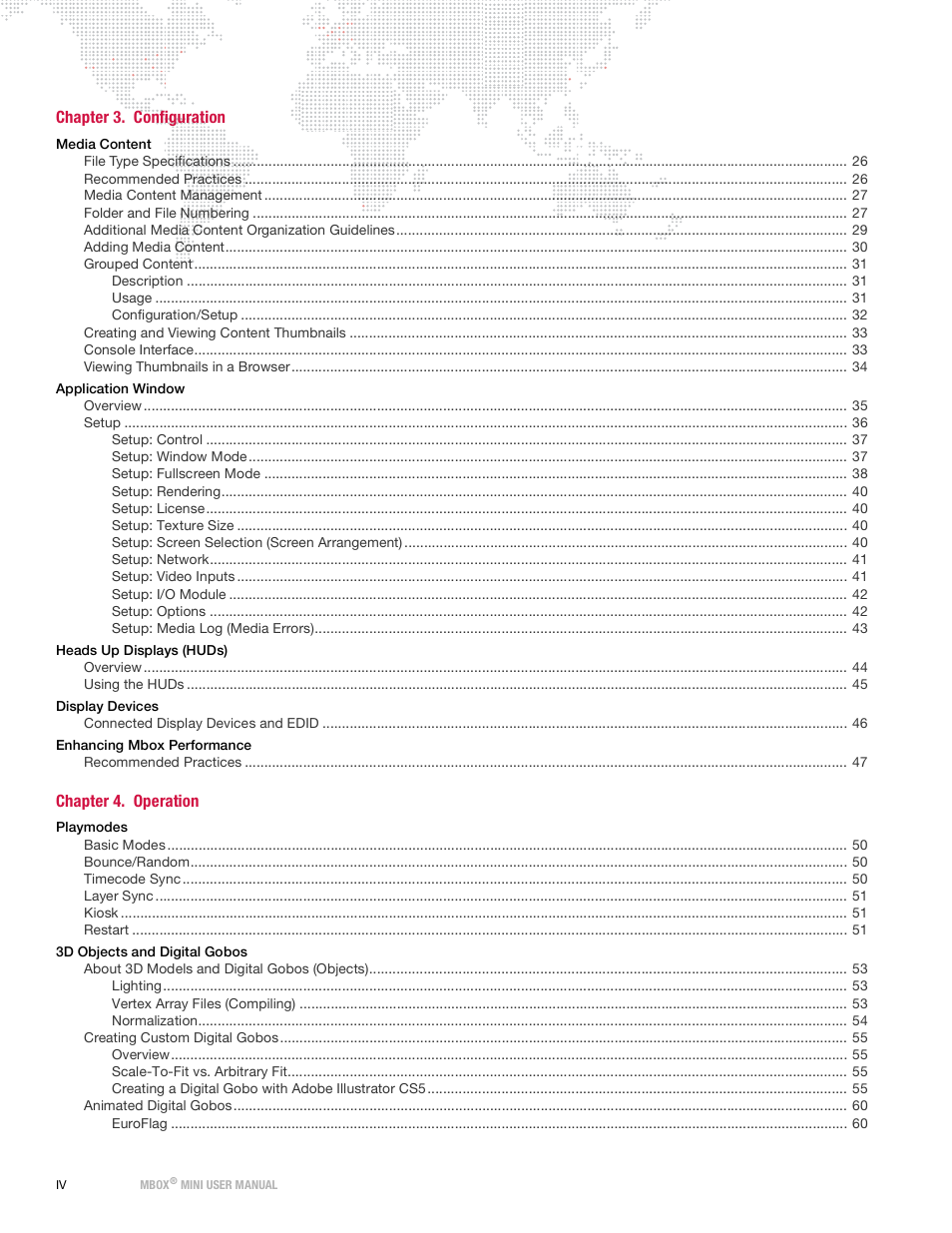 PRG Mbox Mini Manual 3.9 User Manual | Page 4 / 154