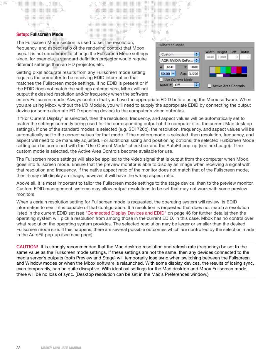 Setup: fullscreen mode | PRG Mbox Mini Manual 3.9 User Manual | Page 46 / 154