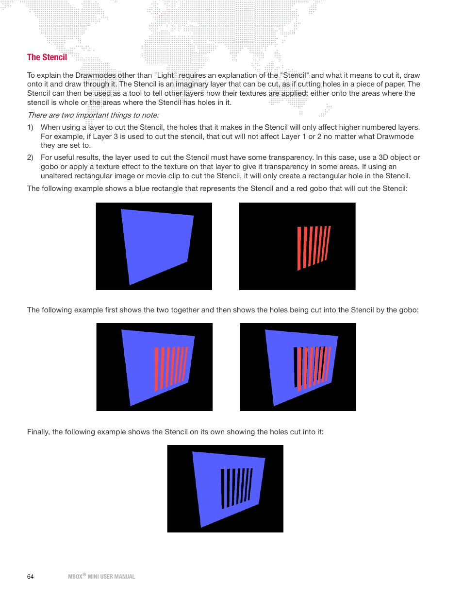 The stencil | PRG Mbox Mini Manual 3.9 User Manual | Page 72 / 154