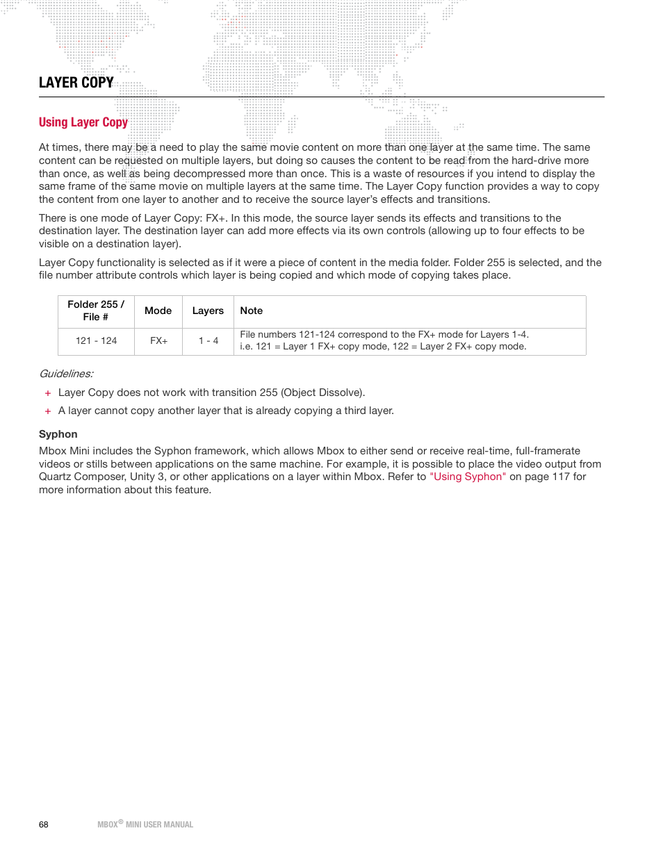 Layer copy, Using layer copy | PRG Mbox Mini Manual 3.9 User Manual | Page 76 / 154