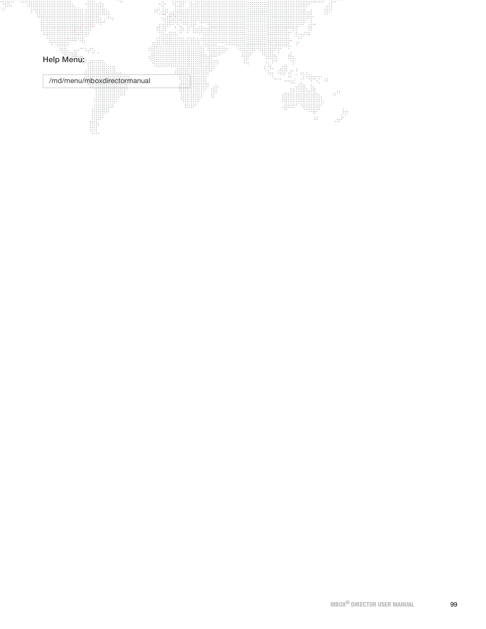 PRG Mbox Director User Manual v3.9 User Manual | Page 105 / 112